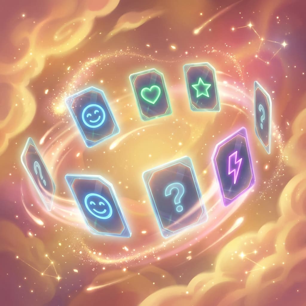 Memory Cards - Flip cards to find matching pairs. Challenge your memory! Multiple difficulty levels await.